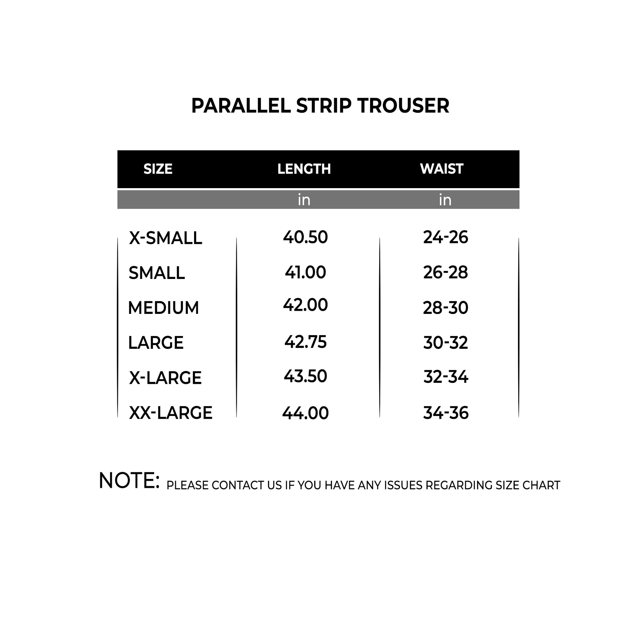 Parallel Strip Trouser