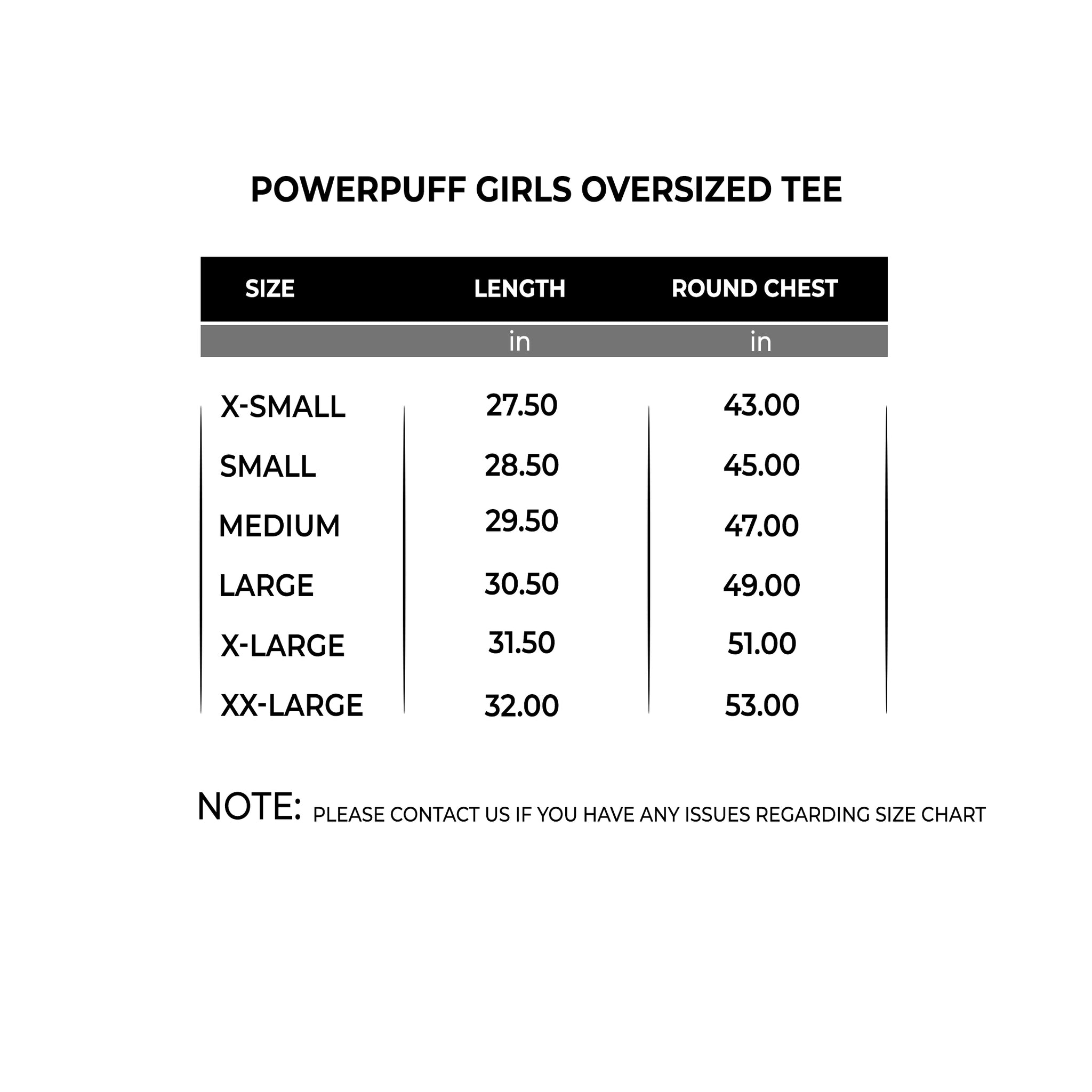 Übergroßes T-Shirt der PowerPuff Girls