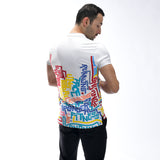 Stone Wash Langarm-T-Shirt