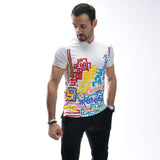 Stone Wash Langarm-T-Shirt