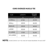 Core Oversize Muscle Tee