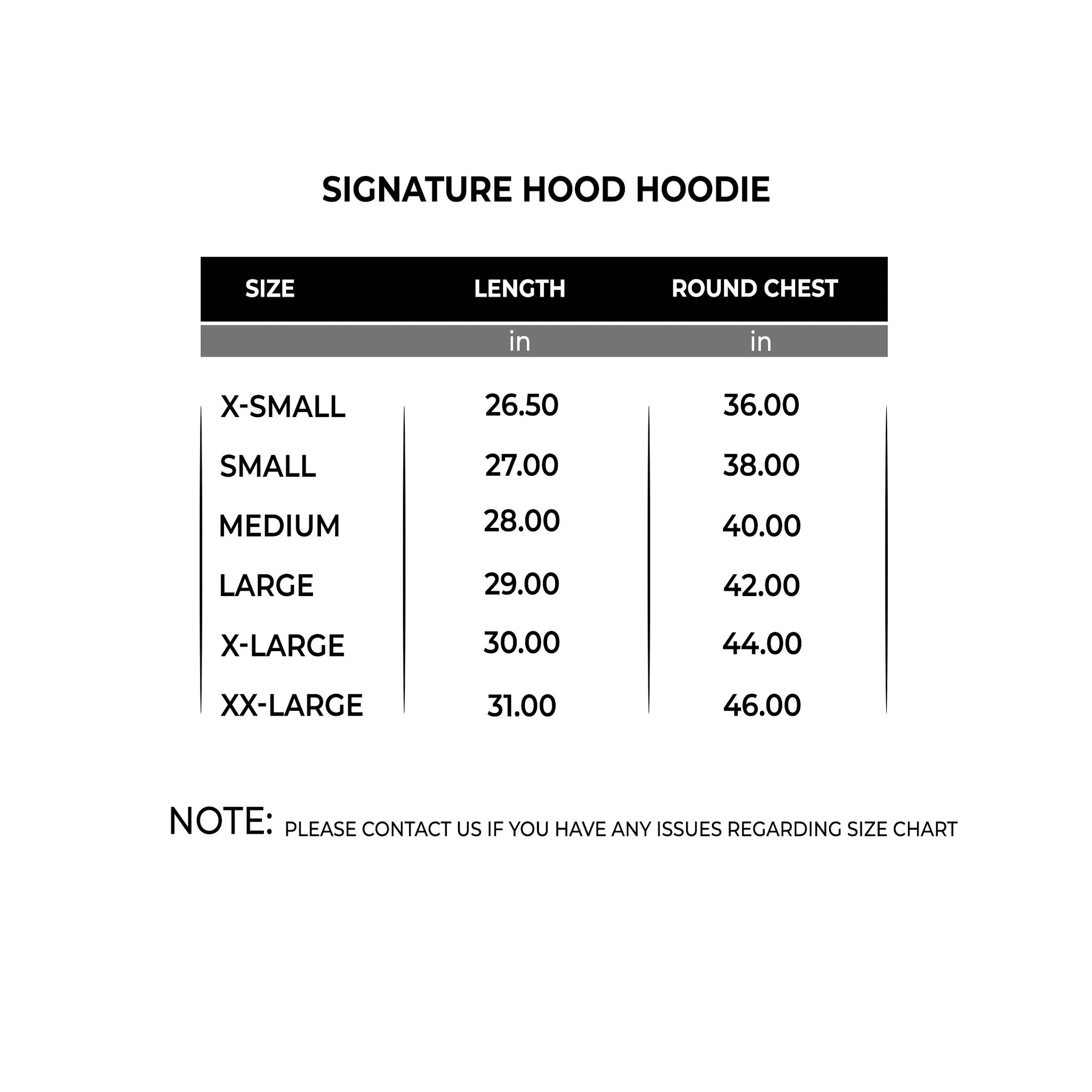 Unisex Signature Hood Hoodie
