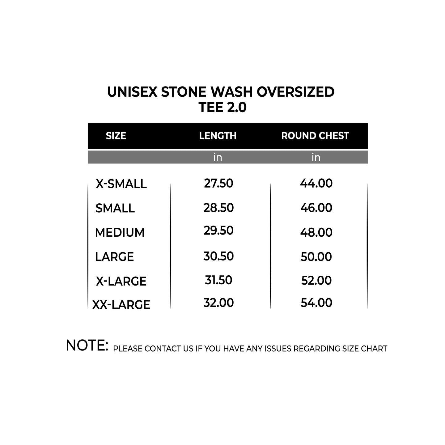 Unisex Stone Wash Oversized Tee 2.0