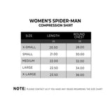 Women's Spider-Man Compression Shirt