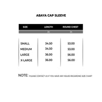 Active Abaya with Hoodie  (Cap Sleeves)