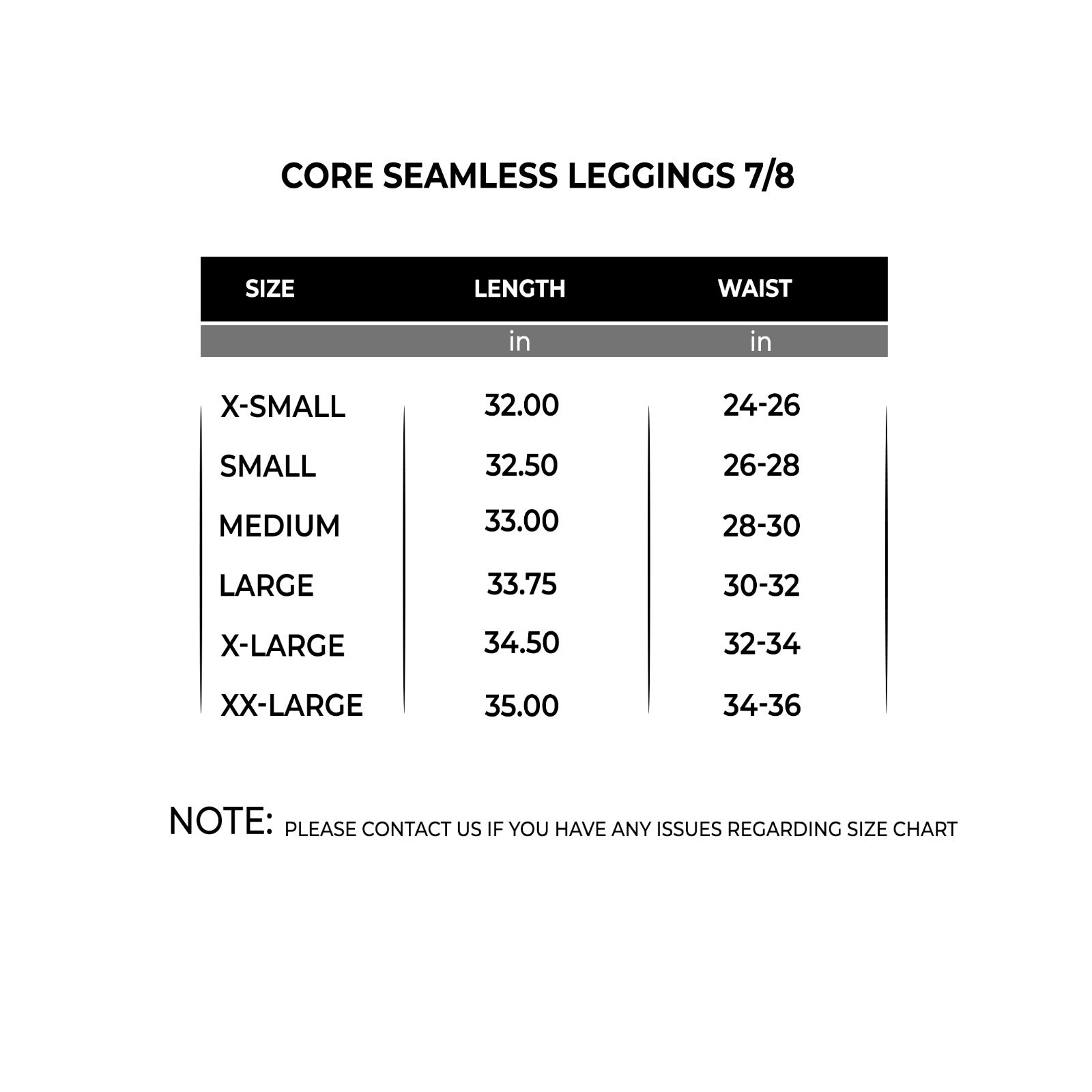Core Seamless Leggings 7/8 - IRONGEAR Fitness