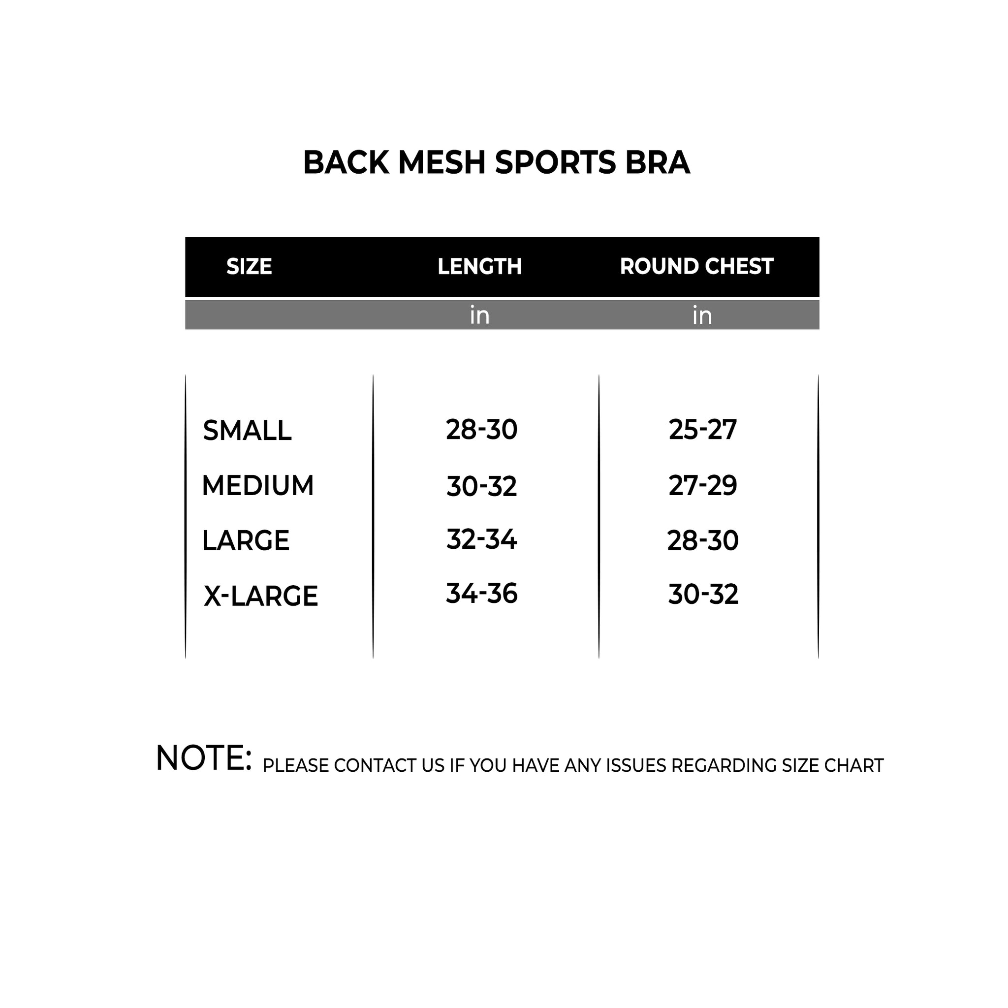 Back Mesh Sports Bra