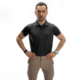 Poloshirt mit Waffelmuster