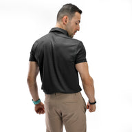 Poloshirt mit Waffelmuster