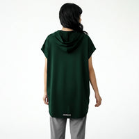 Active Abaya with Hoodie  (Cap Sleeves)