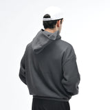 Felpa con cappuccio oversize classica unisex