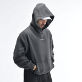 Felpa con cappuccio oversize classica unisex