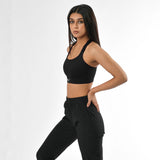 Back Mesh Sports Bra