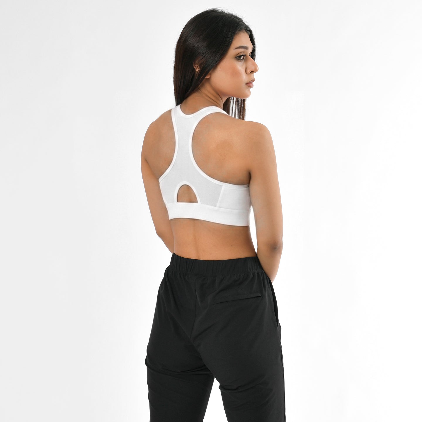 Back Mesh Sports Bra