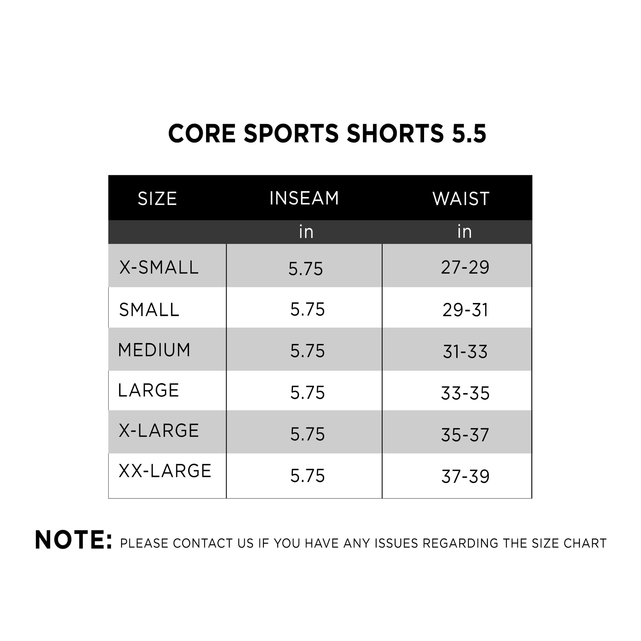 Pantaloncini sportivi Core 5,5"