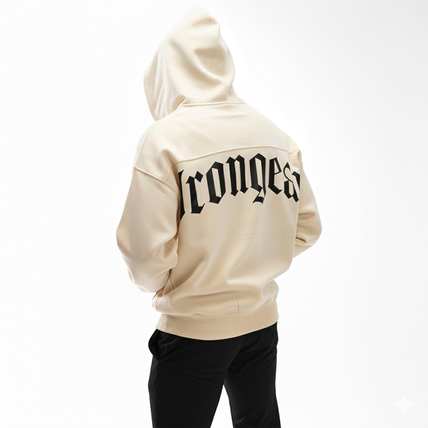 Old English Zip Up Hoodie