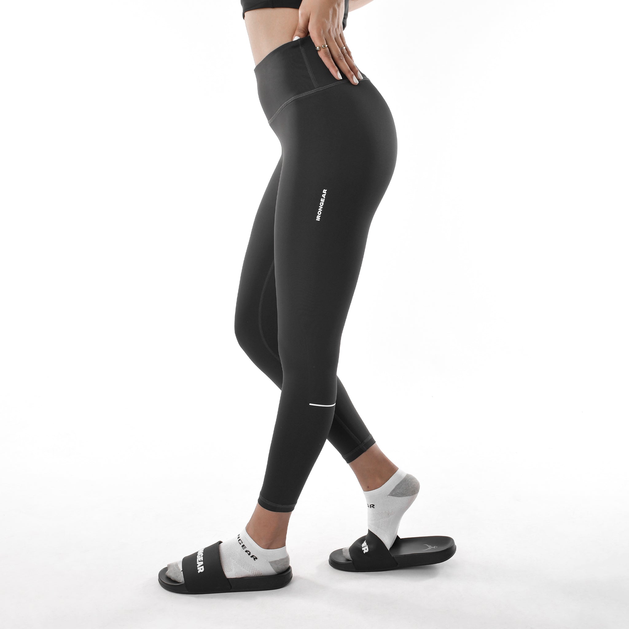 Striker-Leggings mit hoher Taille