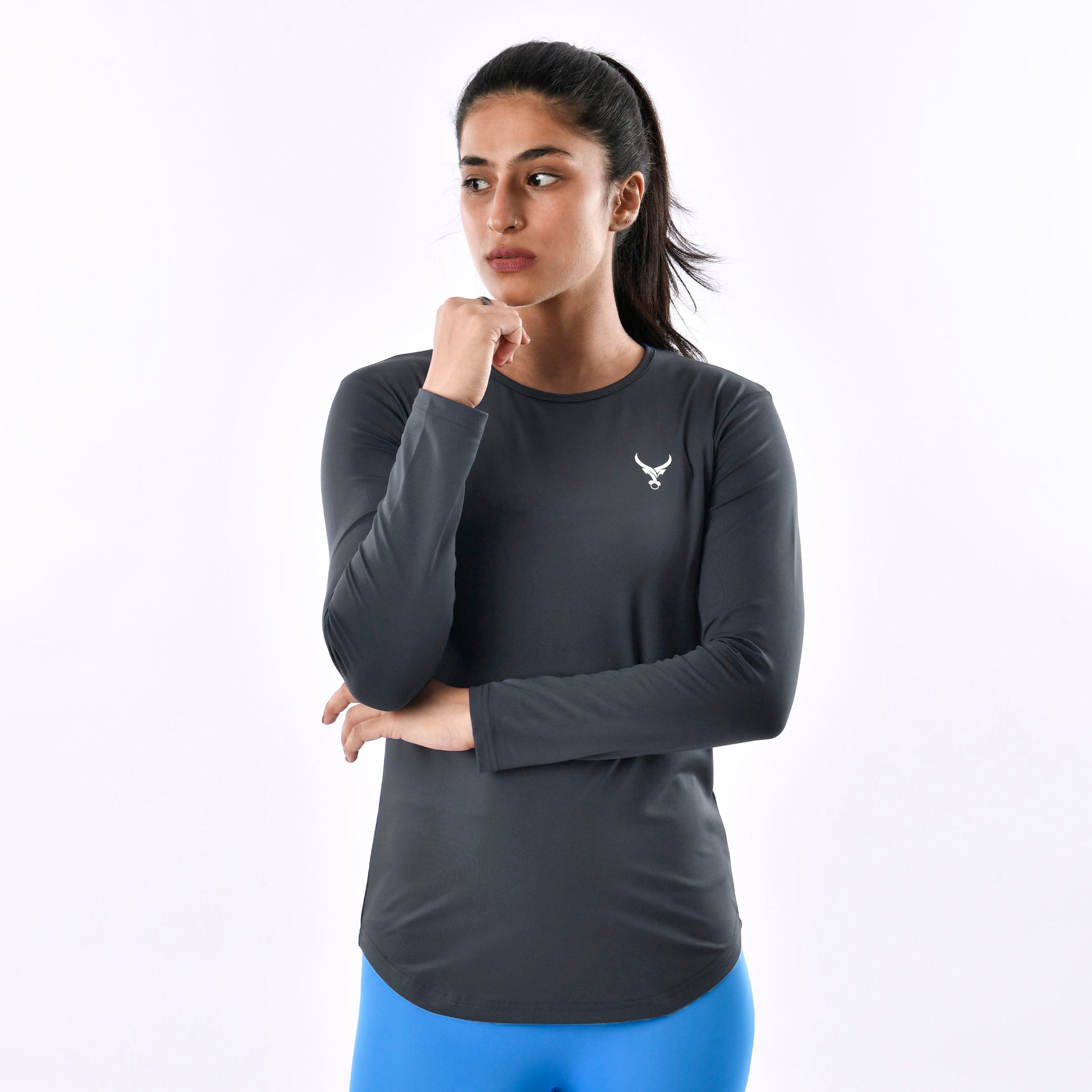 Zeitloses Langarm-Top