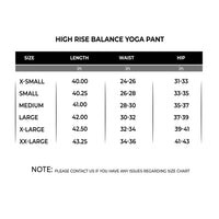 Pantaloni da yoga a vita alta