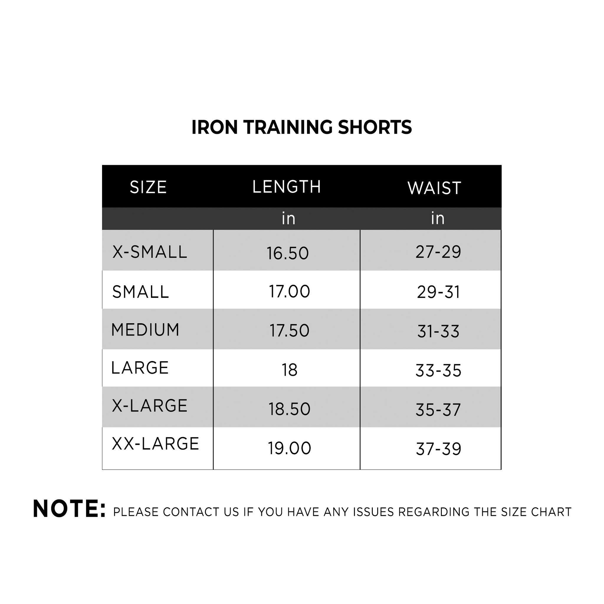 IRON Trainingsshorts