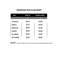 IRONGEAR Run Club Shirt Ripped