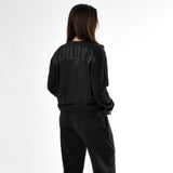 Stone Wash Langarm-T-Shirt