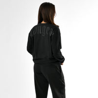 Stone Wash Langarm-T-Shirt