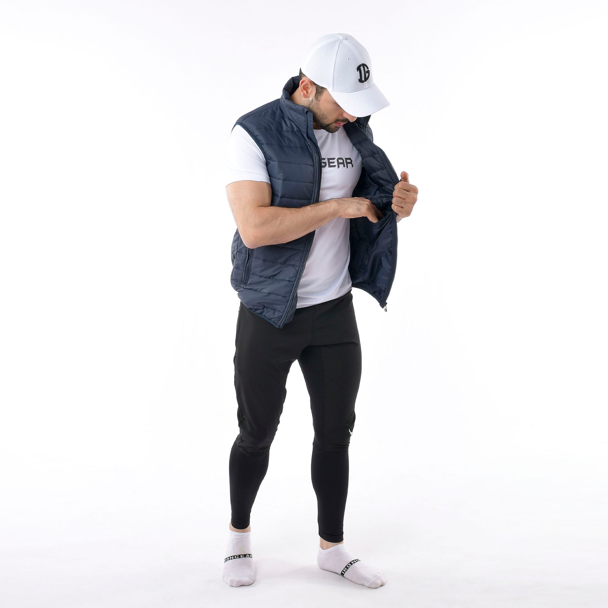 Giacca imbottita senza maniche