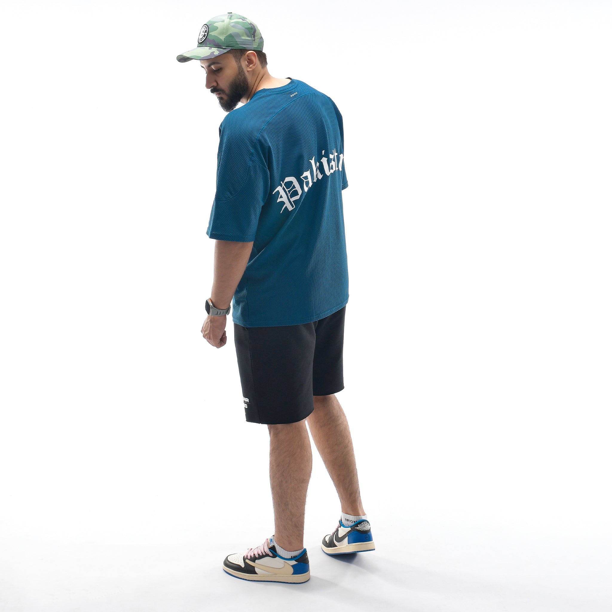 Team Gold Standard Mesh Oversize-T-Shirt