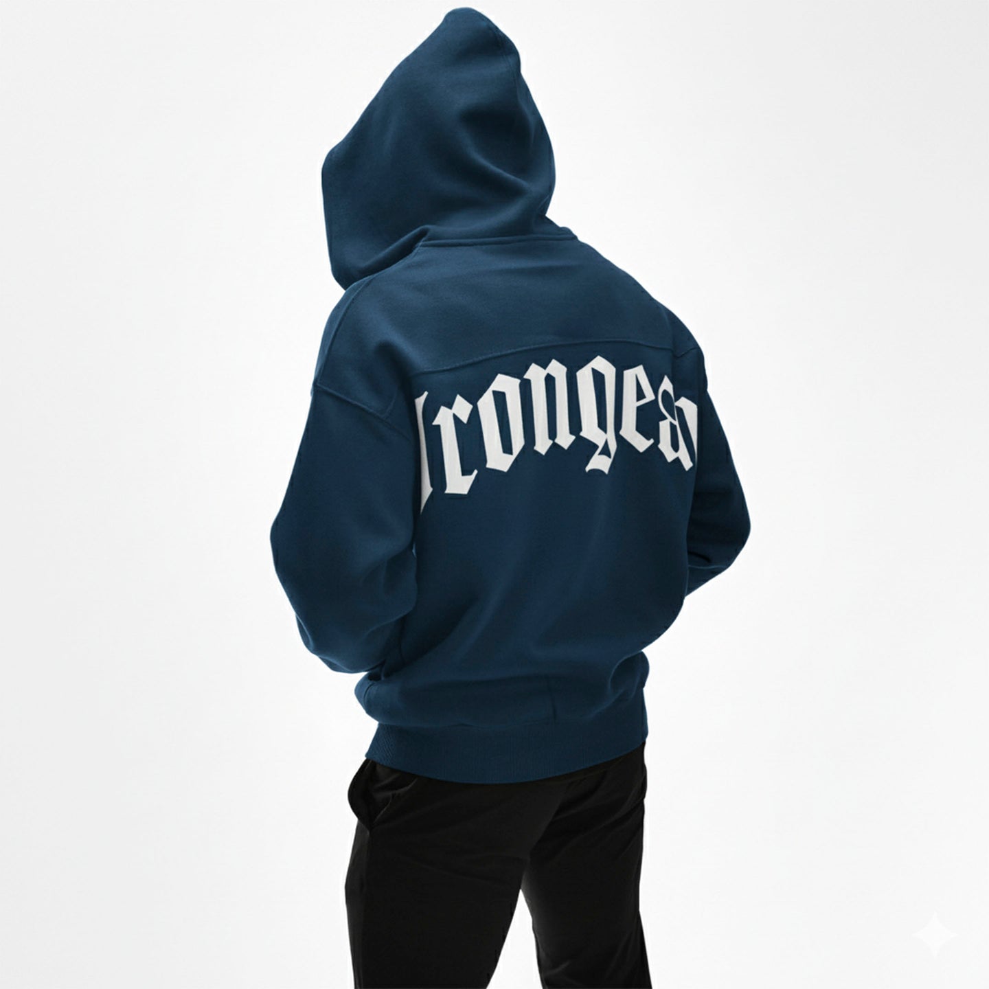 Old English Zip Up Hoodie