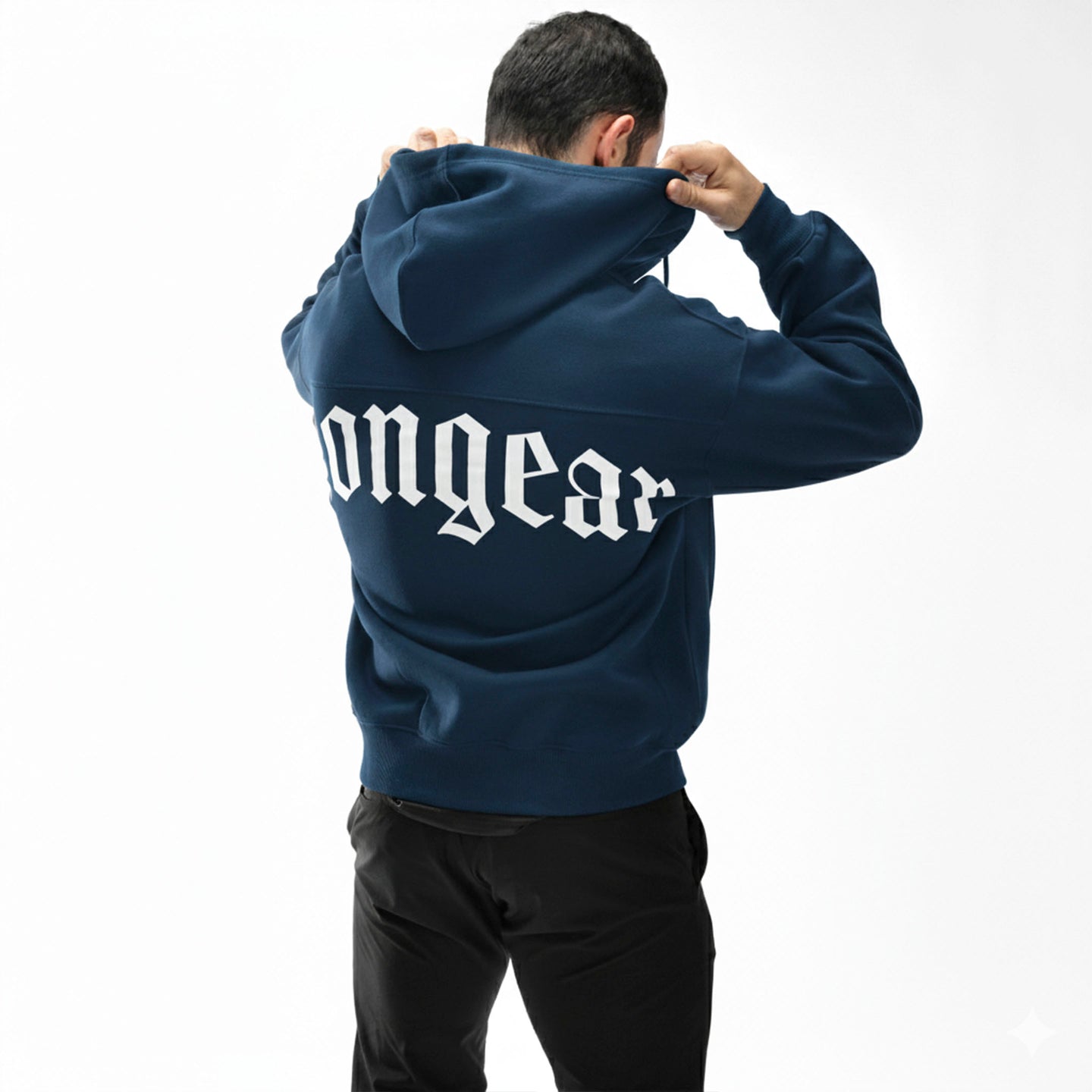 Old English Zip Up Hoodie