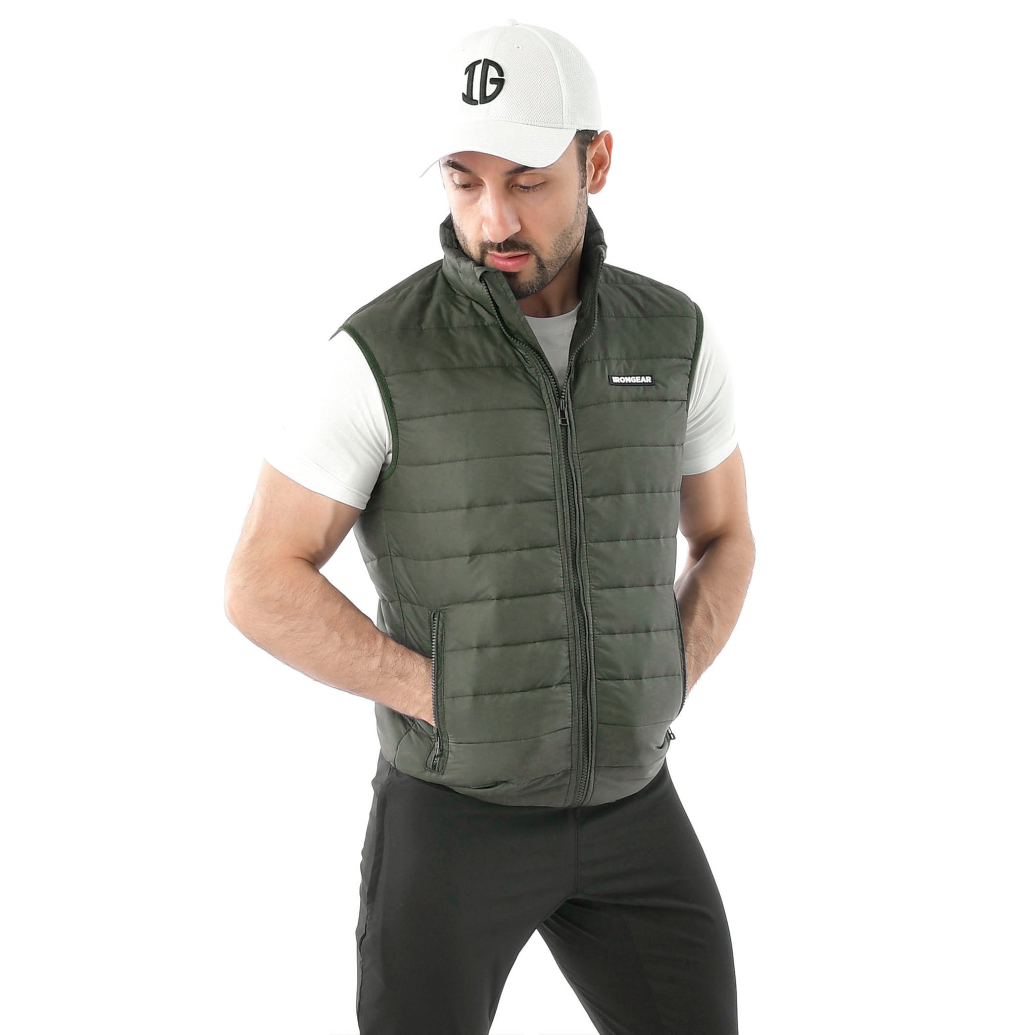 Giacca imbottita senza maniche