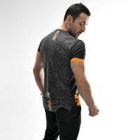 Stone Wash Langarm-T-Shirt