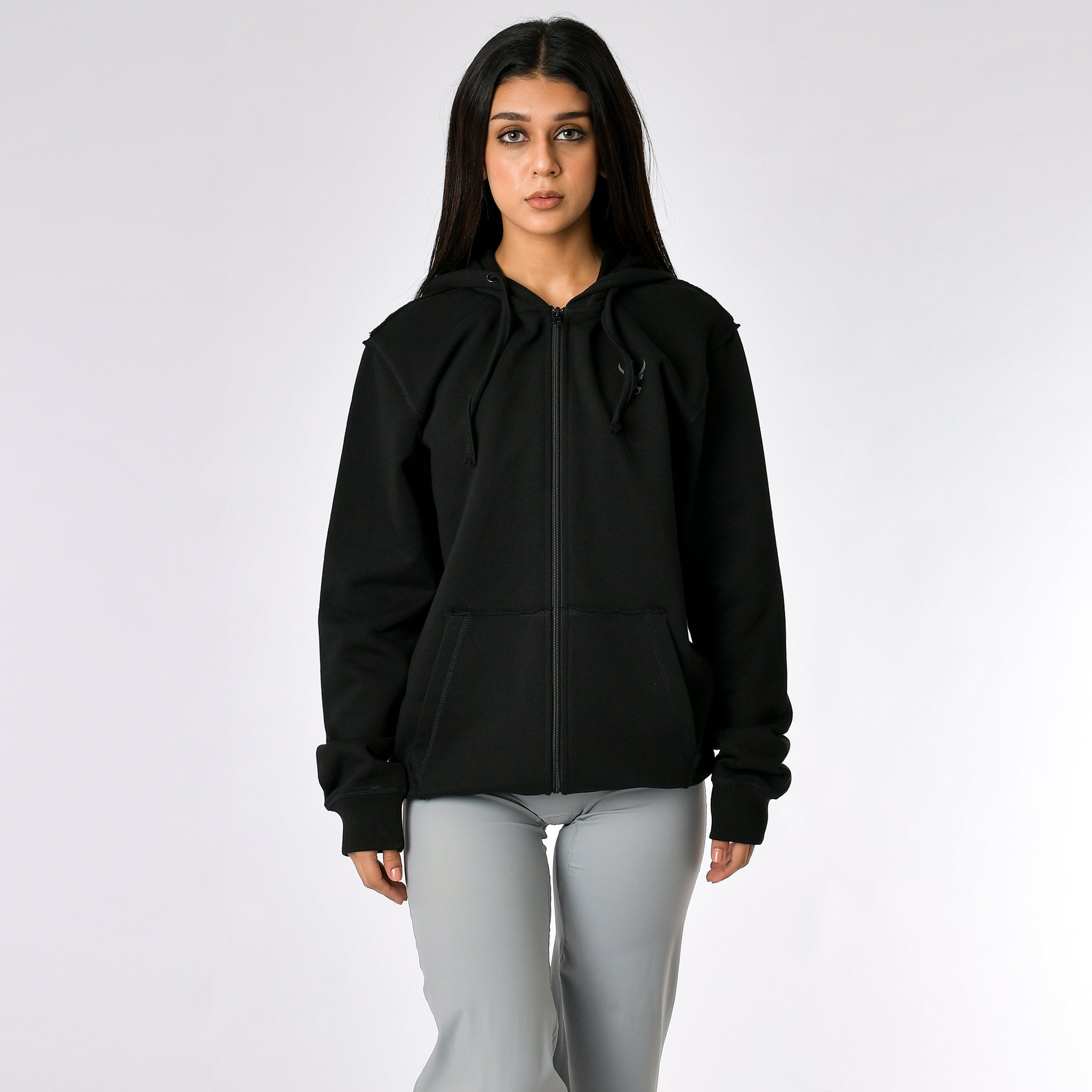 Felpa con cappuccio unisex realizzata in Pakistan