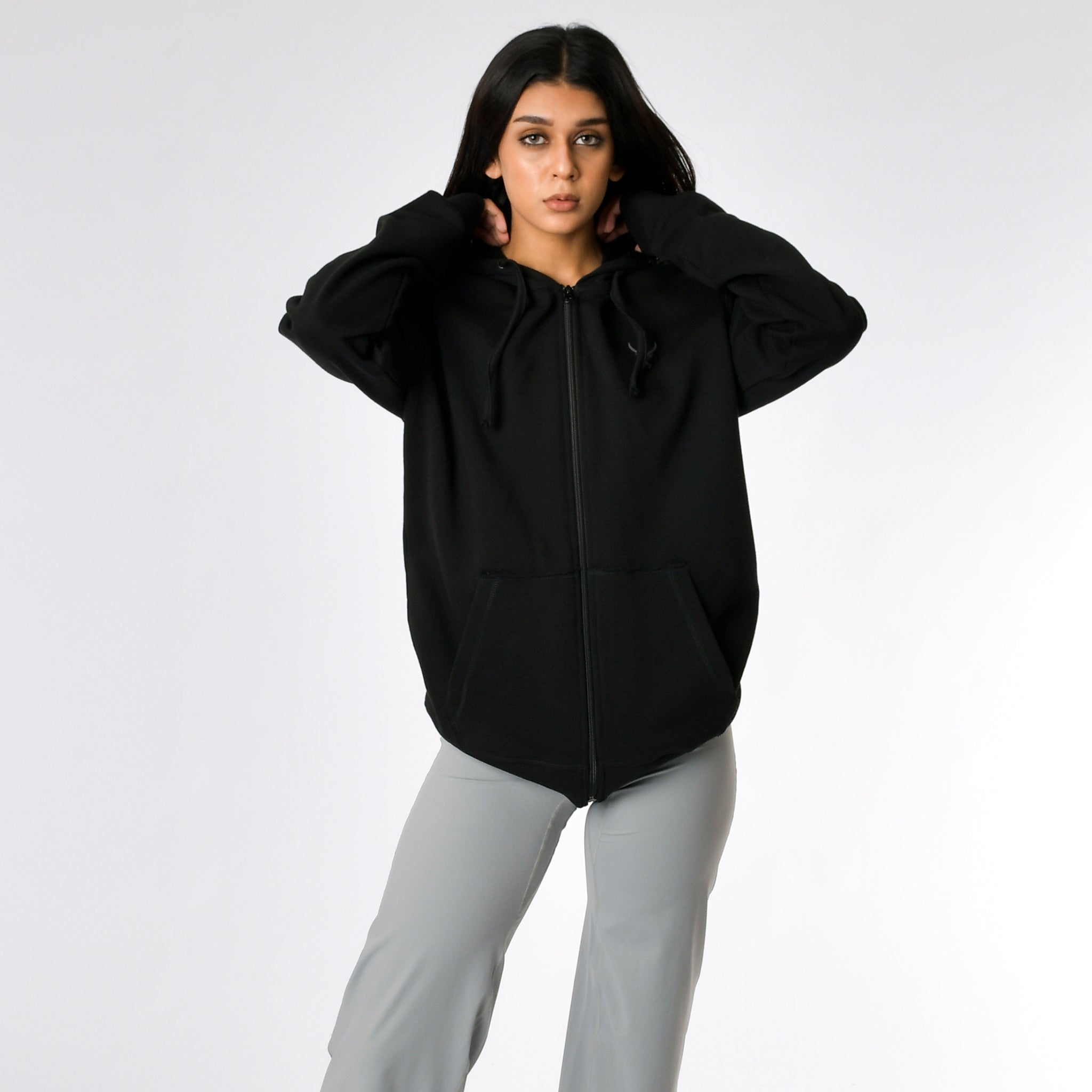 Felpa con cappuccio unisex realizzata in Pakistan