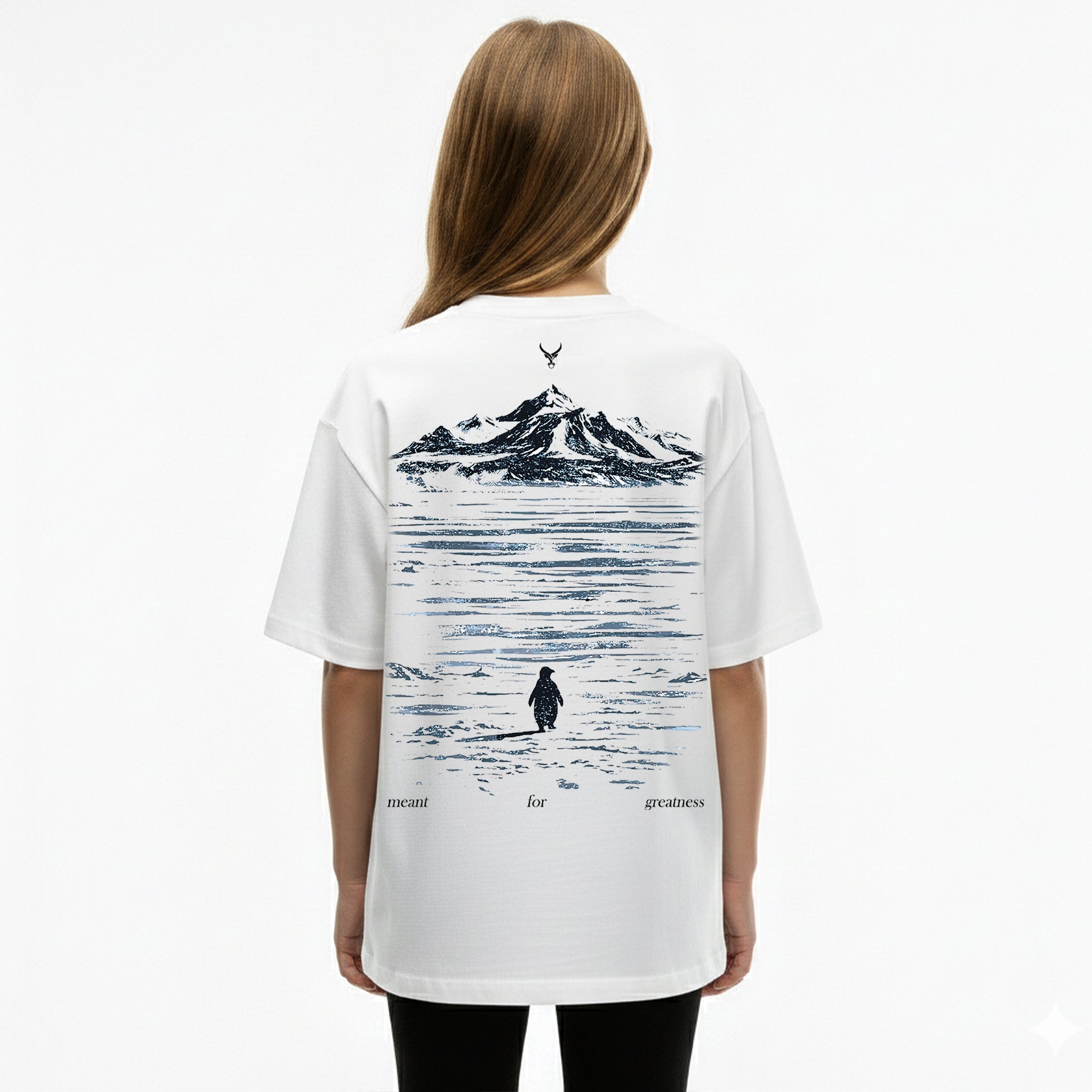 Little Penguine Oversize Tee- Unisex