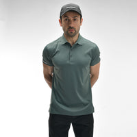 Poloshirt mit Waffelmuster