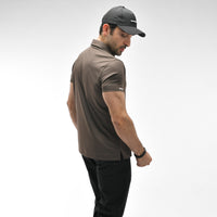 Poloshirt mit Waffelmuster