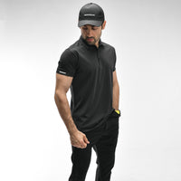 Poloshirt mit Waffelmuster