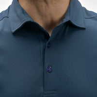 Poloshirt mit Waffelmuster