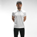 Poloshirt mit Waffelmuster