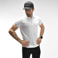 Poloshirt mit Waffelmuster
