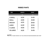 Ribbed pants