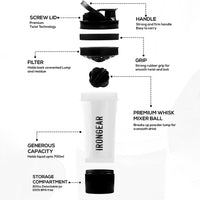 Protein-Mixer-Shaker-Flasche