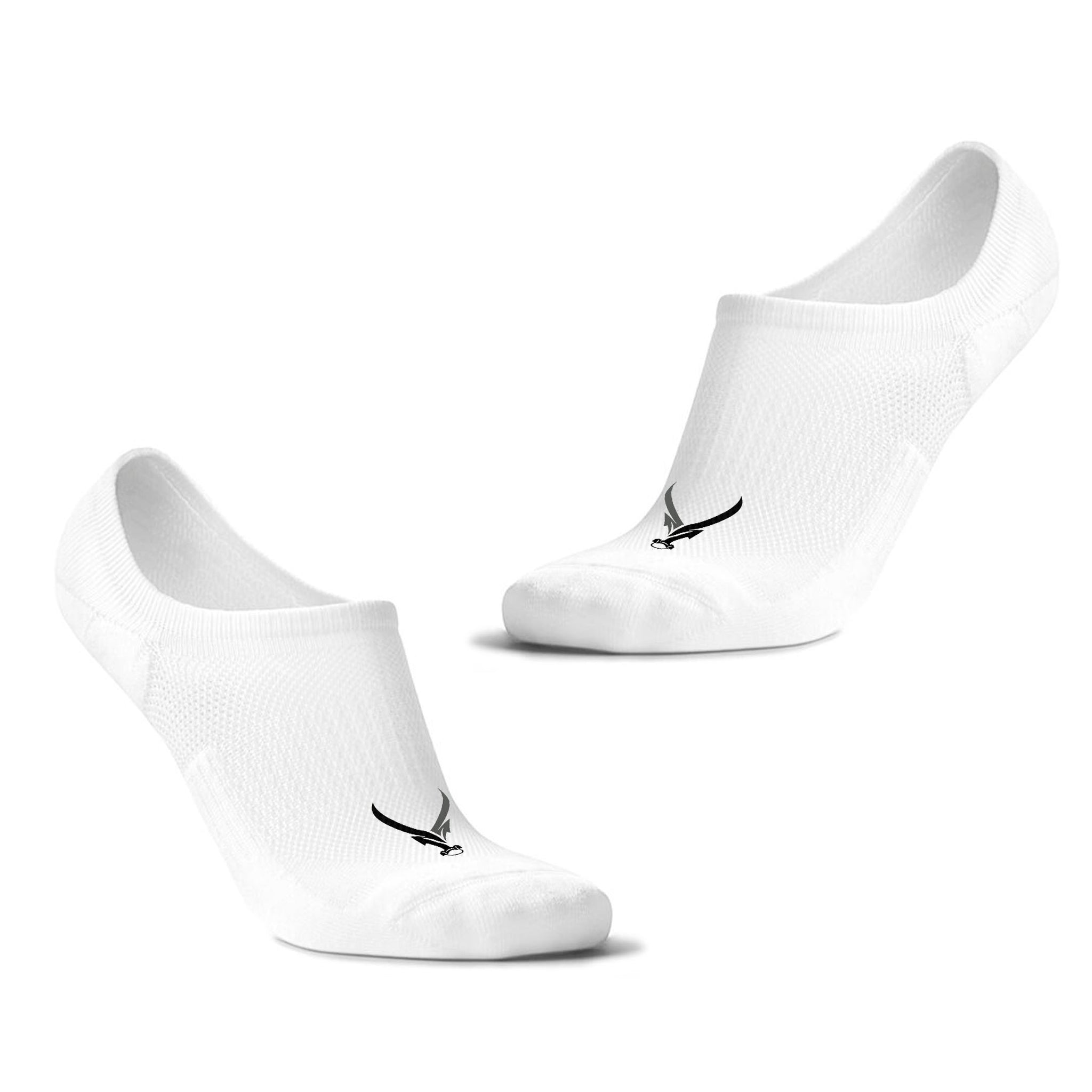 Unsichtbare Socken Weiß 3er Pack