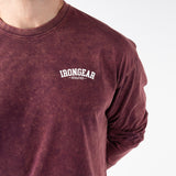 Stone Wash Long Sleeve Tee - IRONGEAR Fitness
