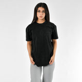 Oversize-T-Shirt mit Stone-Wash-Muster