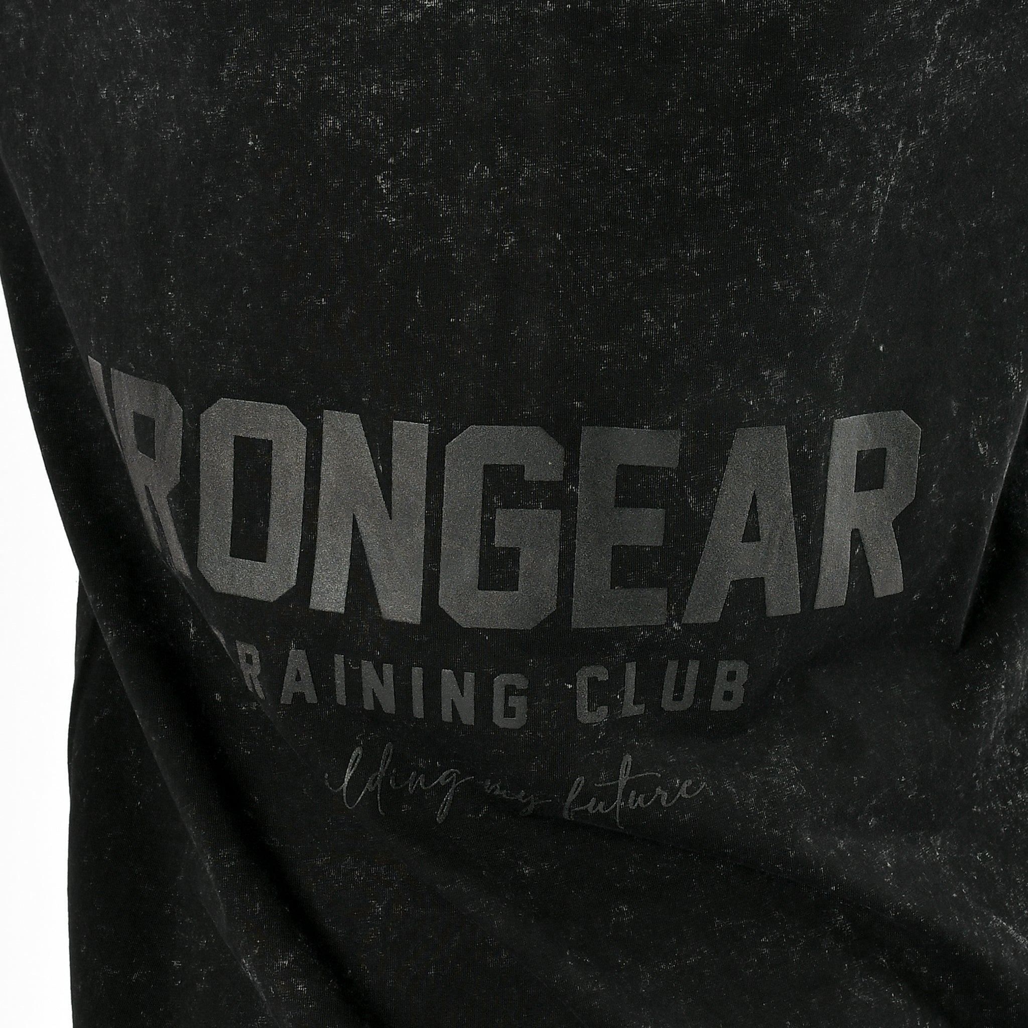 Oversize-T-Shirt mit Stone-Wash-Muster