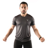 Muskelshirt Laser Dunkelgrau