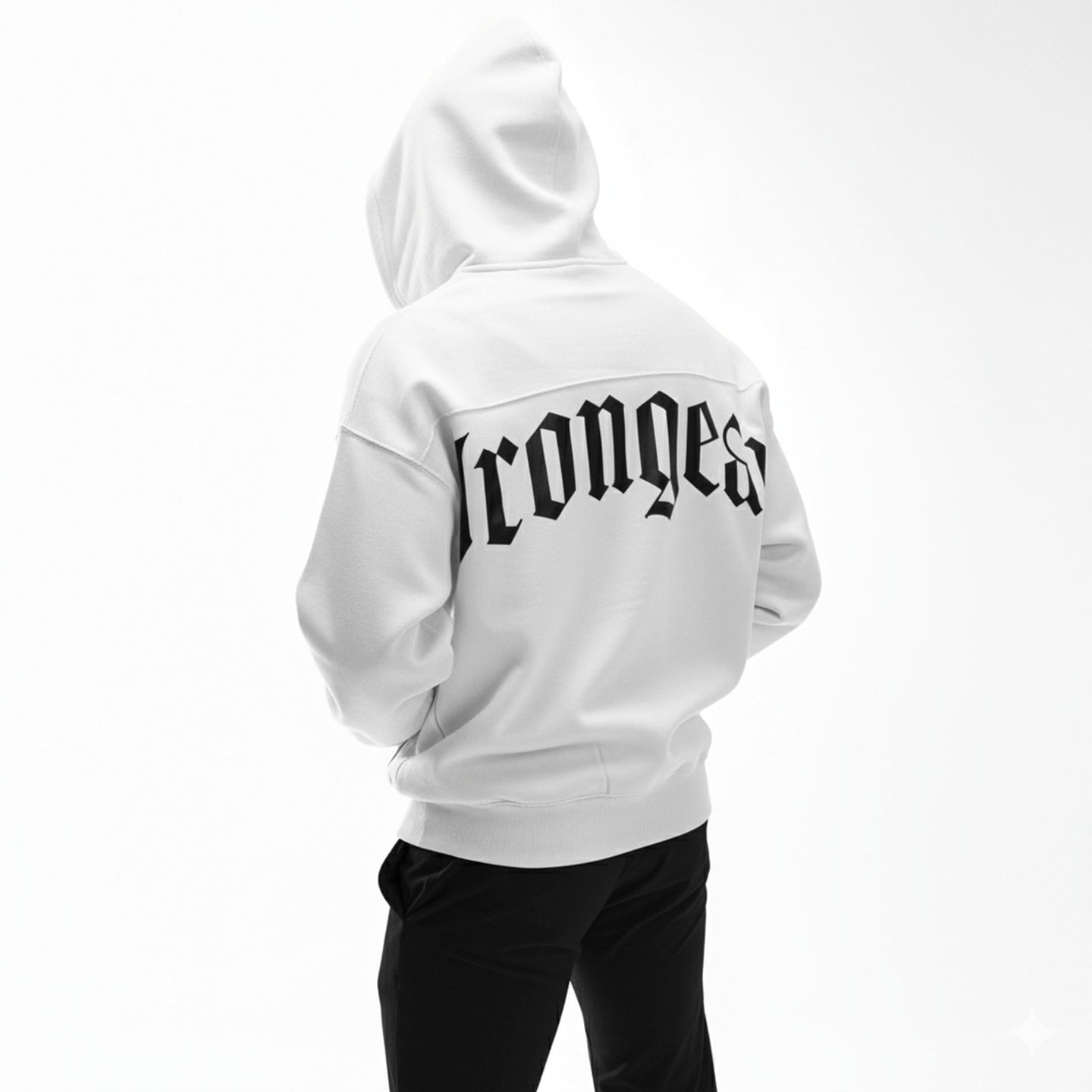 Old English Zip Up Hoodie